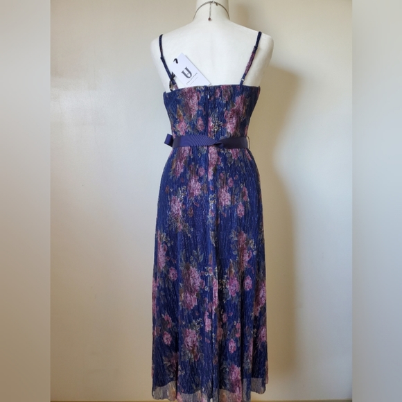 Forever Unique Glistening to Floral Dreams Midi Dress - Picture 7 of 13